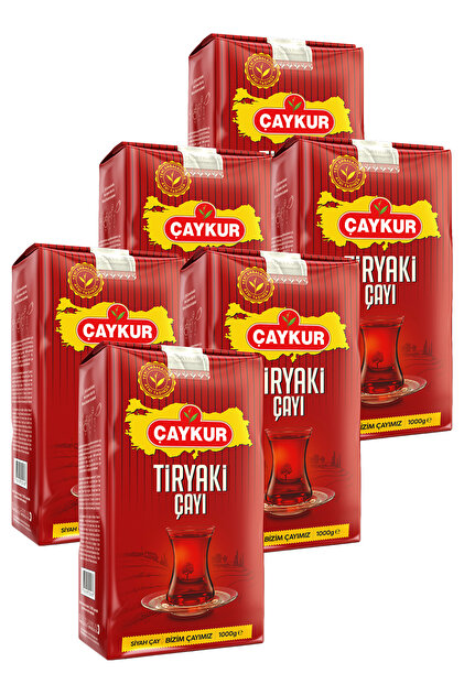 Tiryaki Bulk Tea 1000 Gr. Six-Pack