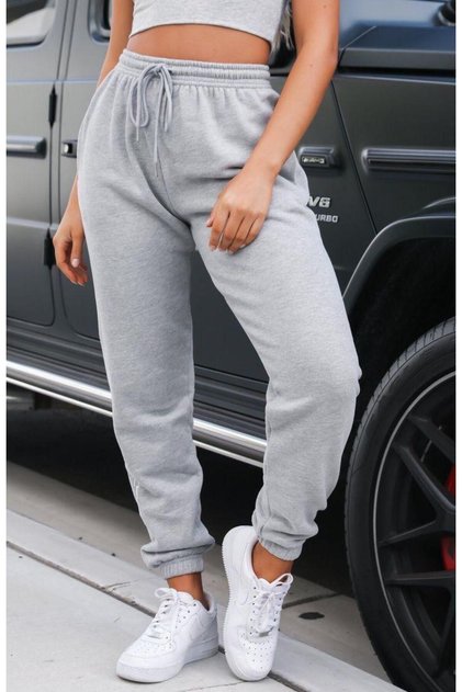 Gray Winter Sweatpants