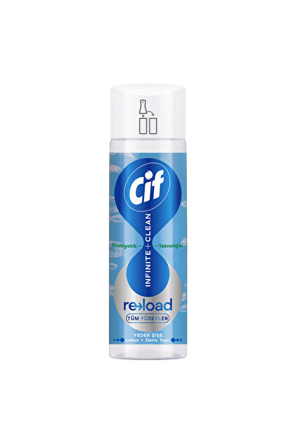 Cif Infinite Clean Probiyotikli Anti Toz Yedek Şişe Tüm Yüzeyler