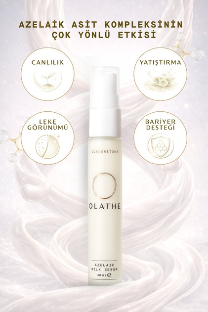 Cornerstone Azelaic Milk Serum – Azelaik Asitli Akne Karşıtı & Leke Dengeleyici Süt Serum