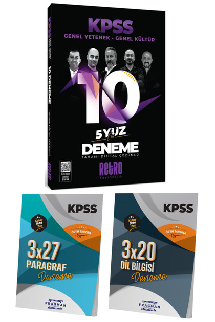 Yargı Yayınları 2026 KPSS 5Yüz Ekibi GKGY Tamamı Çözümlü 10 Deneme