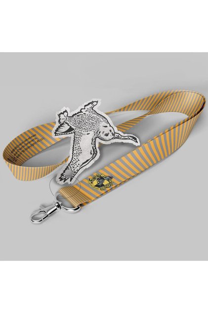 Hufflepuff Neck Collar 43 cm Licensed Satin Yellow Color