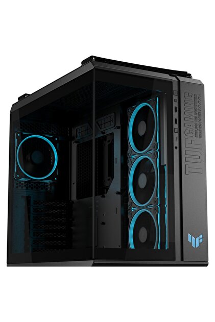 Carcasa pentru computer TUF Gaming GT502 Horizon ARGB alba turn de mijloc