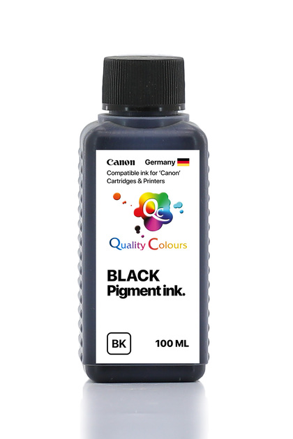 Canon Pixma TS3750İ Uyumlu - 100ml BK Black Siyah