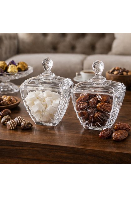 ✨ Luxury Crystal Glassware Set 2-Piece - Multi-Use with Stylish Design
