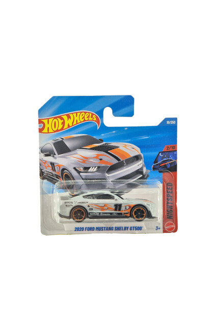 Hot Wheels 2020 フォード マスタング シェルビー GT500 [シルバー/グレー] ナイトスピード 2/10、10/ ホットウィール コンベンション MUSTANG SHELBY GT500 Hot Wheels Ford Mustang Shelby GT500  Contemporary Manufacture