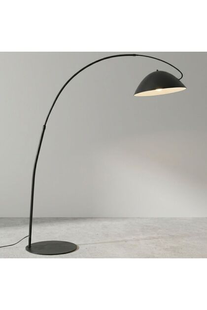 Balina Modern Black Arc Floor Lamp - Majestic Balina Floor Lamp