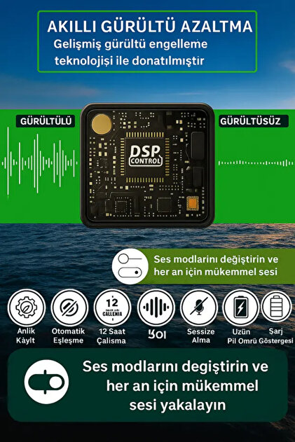 chiconom Onell Vox Pro 2'li Kablosuz Yaka Mikrofonu Type-C iPhone
