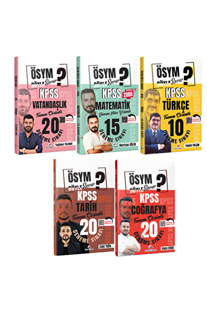 Dizgi Kitap ÖSYM Böyle Sorar 2026 KPSS Türkçe Tamamı PDF Çözümlü