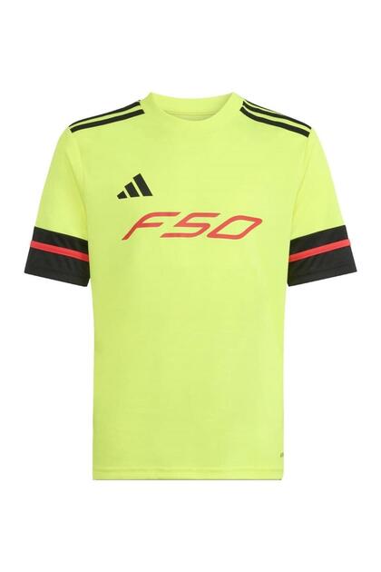 قميص F50 Captain鈥檚 بأكمام قصيرة مطبوع عليه شعار الفريق - أخضر
