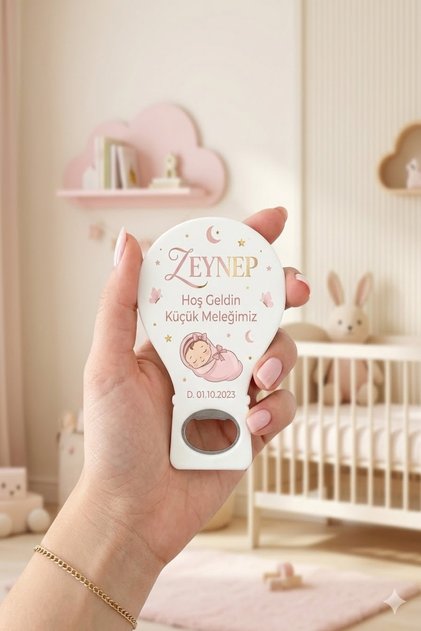 Doğum günü İçin Kişiye Özel Açacak Magnet (25 adet) Hediyelik Şişe Açacağı Düğün Hatırası Magnet