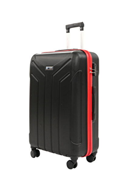 G&D Polo Suitcase Abs Siyah Orta Boy Valiz 600.01-O - Fiyatı