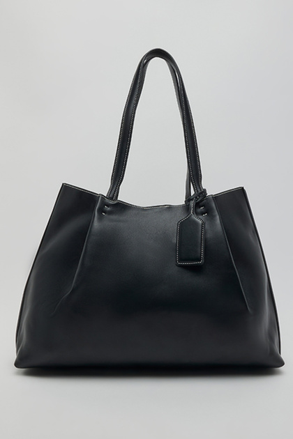 Textured Shoulder Bag
