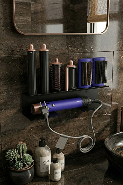 Grandmix Airwrap Uyumlu Premium Metal Duvar Standı Saç