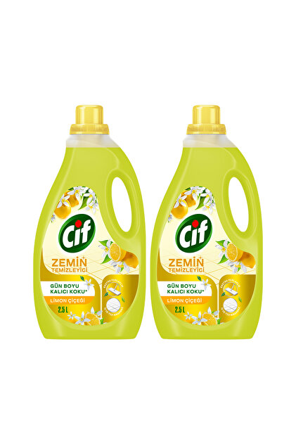 Cif Zemin Temizleyici Limon Çiçeği 2500 ml x2 - Fiyatı, Yorumları