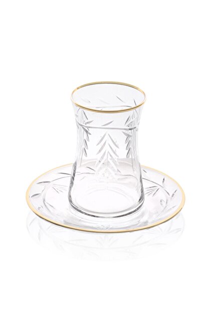Leaf Tea Set Gold 12 Pieces