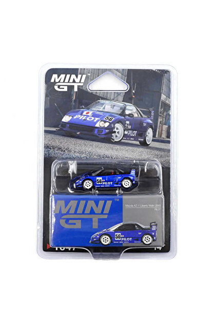 HOT WHEELS Mini GT 1/64 BMW Z8 Alpina Alpine Blue Diecast Model