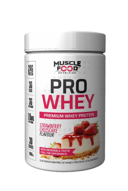 Pro whey strawberry cake 900g -30 servings