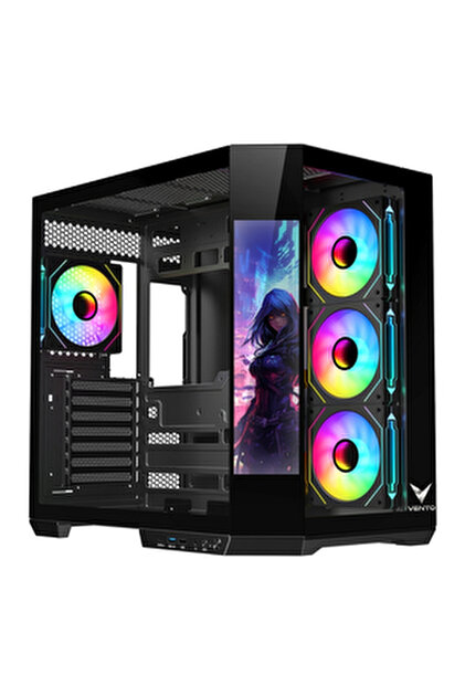 Lian Li Lancool 207 Digital Siyah Mid-Tower ATX Kasa (G99.LAN207DX