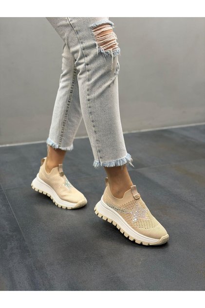 Cream Knitwear Star Stone Women's Casual Sports Shoes