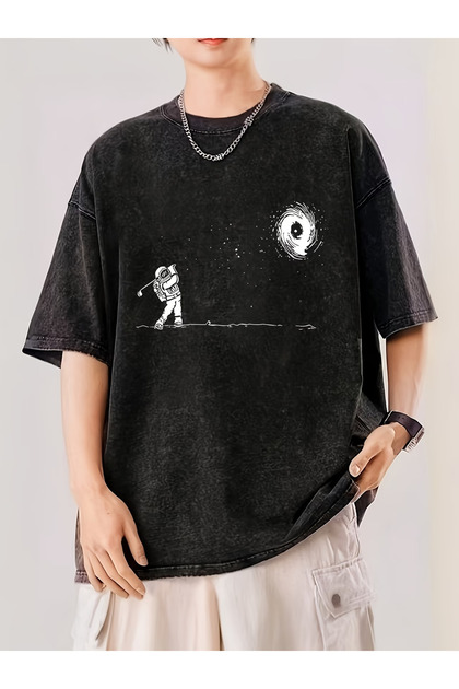 Premium Washed Longline Tee