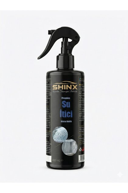 Cam Su İtici ve Yağmur Kaydırıcı Sprey 400mL - Kristal Netliğinde Görüş ve Kolay Temizlik