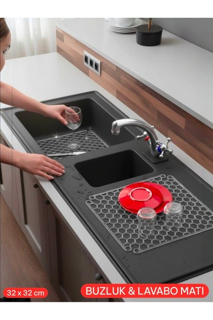 Transparent Silicone Sink & Freezer Drying Mat
