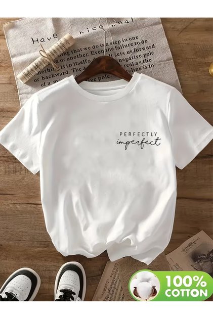 Unisex Perfectly Printed Oversize Crew Neck T-Shirt