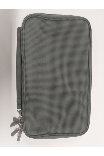 Travel Accessories Organizer, Dual-Layer Tech Storage Pouch for Cables, Chargers & Electronics
