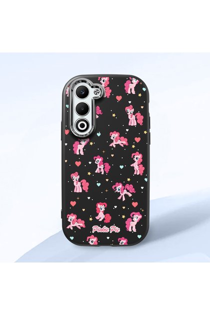 Oppo A5 4G/5G Compatible Shock-Absorbing Camera Protected Black Silicone Case