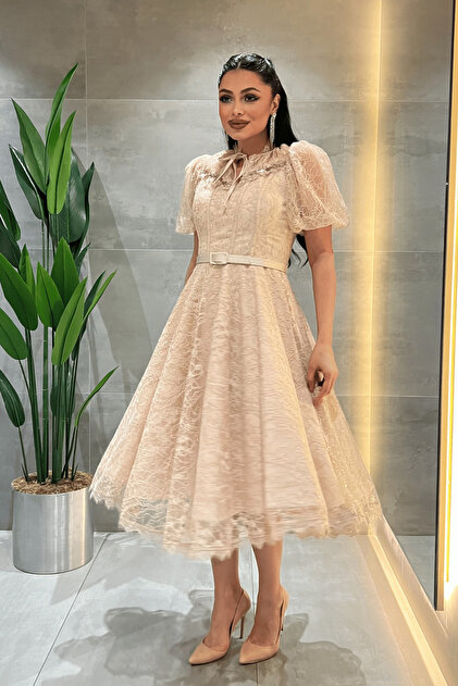 bridesmaid dresses that pair well with neutral florals Granite Hues Whimsical Bubble Sleeve Maxi Dress, Taupe – Everyday Chic  Boutique main image 1