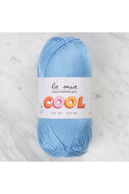 La Mia Cool Blue Hand Knitting Yarn - L026