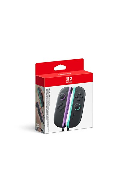Nintendo Switch 2 Joy-Con Mor - Yeşil (Ithalatçı Garantili