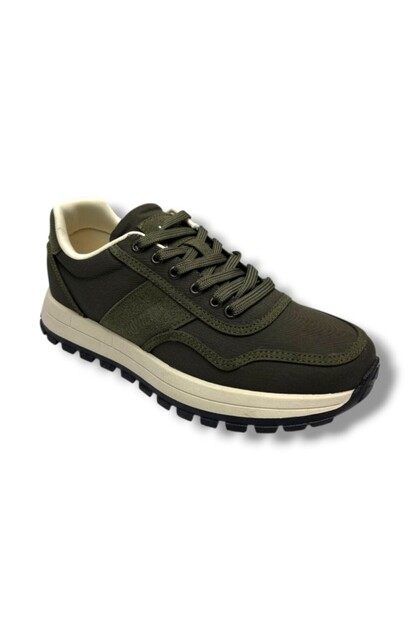 26Ym Med-26 Linen Anatomical Sole Men's Sneaker Khaki Beige