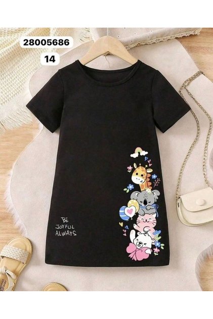 Printed Cotton Children's Dress
