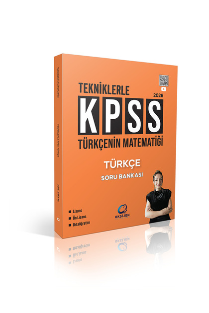 Oksijen Yayınları TEKNİKLERLE KPSS TÜRKÇENİN MATEMATİĞİ TÜRKÇE