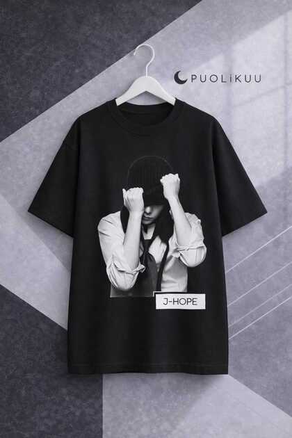 puolikuu Arirang World Tour BTS Baskılı Oversize Tshirt - Fiyatı