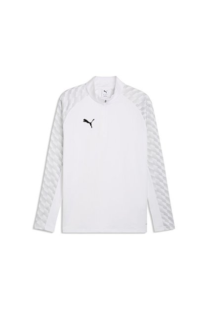 Teamliga26 Training 1/4 Zip Men's Football Training Long Sleeve T-Shirt 65972404 White