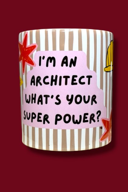 I'm an architect kupa- Mimarlık Kupası- Mimar meslek kupası- Hediyelik Kupa Bardak