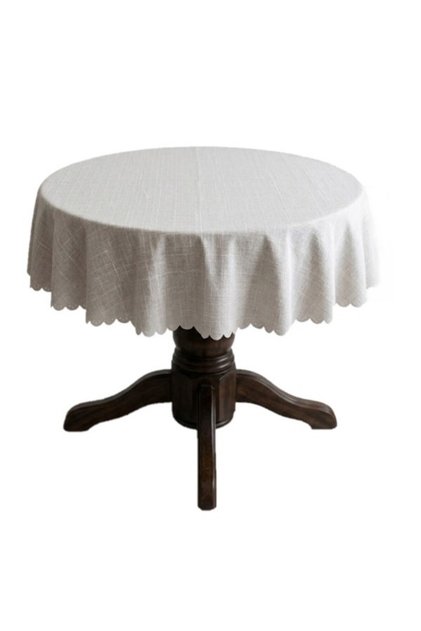 Fata de masa Alas, Rotunda, 140 cm diametru, bej