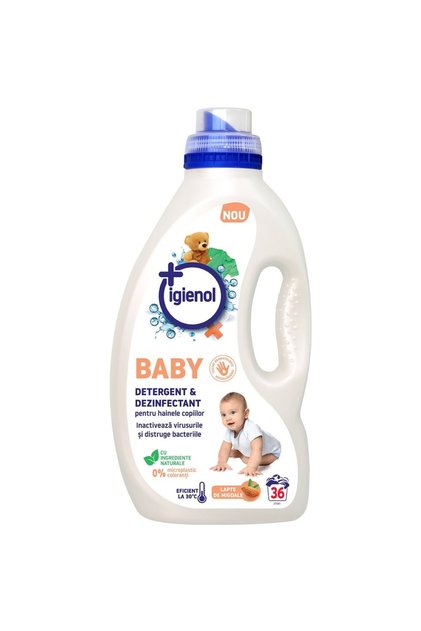Dezinfectant si detergent igienol cu lapte de migdale,1.8 l ,36 spalari