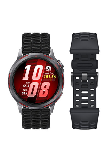 Huawei Watch GT Runner 2 Siyah Akıllı Saat, Nabız EKG HRV Takibi