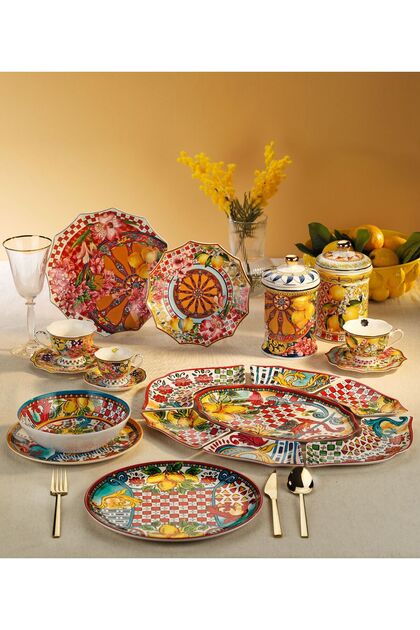 Lucky Art Lemozia Melamin 7 Parça Meze ve Sunum Seti - Fiyatı