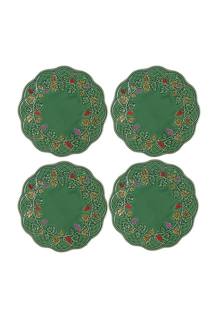 Vinea Set of 4 Ceramic Serving Plates 27 cm