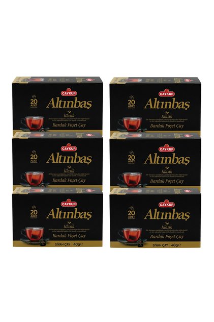 Altınbaş Çay Süzen Tea Bags (Plain) 2Gr 20 Pieces Six Pack