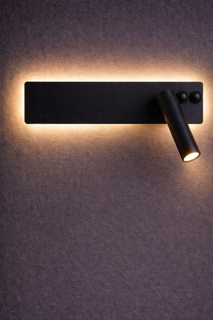 Samsung Led Modern Living Room Bedroom Hotel Table Sconce Lighting with On-Off Button Black Casing Daylight