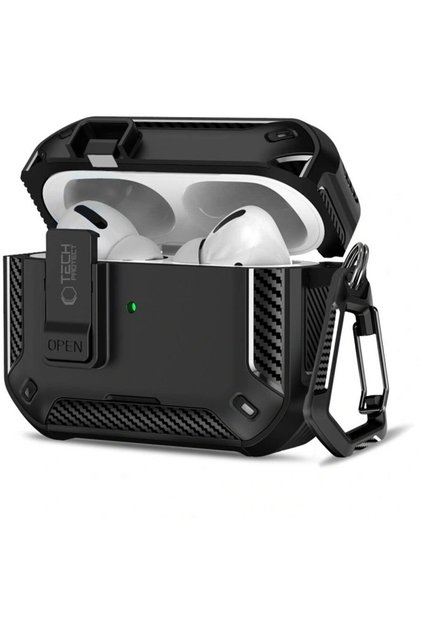 CARBONOX MAGSAFE APPLE AIRPODS PRO 3 NEGRU