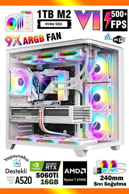 カナダ 1/10on Zeiron Armed X70 Ryzen 7 5700X 32GB 1TB M.2 SSD RTX5060Ti 16GB
