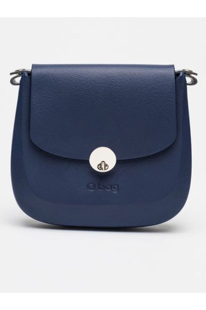 Geanta crossbody cu logo stantat