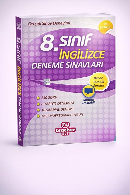 My Teacher Elt 2026 Baskı 8. Sınıf İngilizce Deneme Sınavları